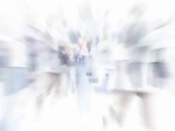 CROWD : summer in london - flashback (LOOP) Stock Footage