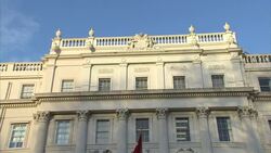 Turkish Embassy in London - Stock Shots News Clip