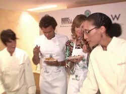 10th Annual BNP Paribas Taste Of Tennis Benefit for The Food Bank for NYC Stock Footage