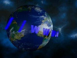 Earth in the universe Stock Footage