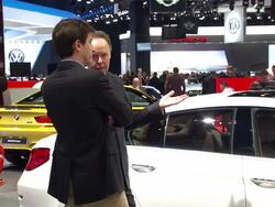 BMW's stand at the Detroit Motor Show News Clip