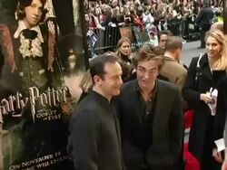 'Harry Potter and The Goblet of Fire' New York Premiere Arrivals Stock Footage