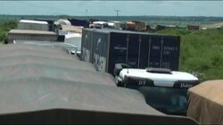 CLEAN : Giant Kenya traffic jam stretches to third day News Clip