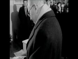 SYND 27/11/1971 PARTY AND COUNTRY LEADERS VOTE IN CZECHOSLOVAKIAN GENERAL ELECTIONS News Clip