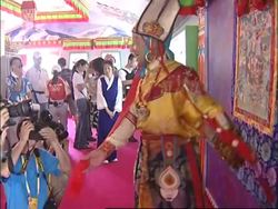 Countdown to Games; air quality presser, skyline News Clip