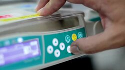 Syring pump Stock Footage