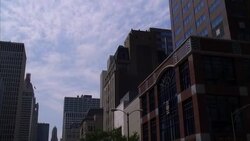 POV driving on downtown street, Chicago, Illinois, USA Stock Footage