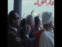 SYND 13/10/1971 PRESIDENT HABIB BOURGUIBA OPENS TUNISIAN PARTY CONGRESS News Clip