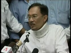 RUSHES Fmr deputy PM reax to court ruling to release him News Clip