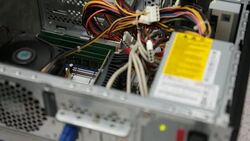 Repair a desktop PC. Stock Footage