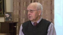 CLEAN : Seventy years on a Soviet liberator of Auschwitz remembers News Clip