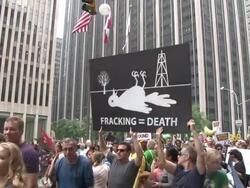 People's Climate March - NYC Stock Footage