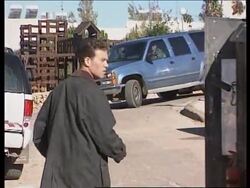 Israel - Mordechai visits victims' family News Clip