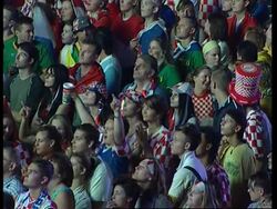 Match nears end in crucial Group F game News Clip