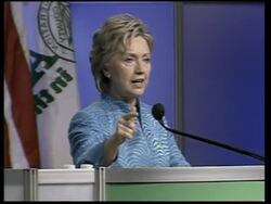 Democrat presidential candidates address labour union News Clip