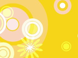 Retro Yellow Background Loop Stock Footage