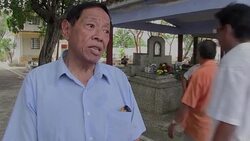 VOICED : Chinos honran a sus muertos en Cuba News Clip