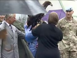 Prince Charles and Camilla Visit Sandringham Flower Show News Clip