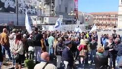 Matteo Salvini in L'Aquila Stock Footage