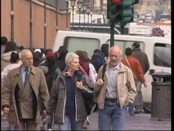 Headlines, vox pops, following John Paul's return News Clip