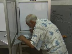 People Voting in Egyptian Elections News Clip