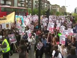 Hundreds Protest over Reggae Singer Death News Clip