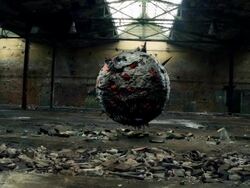 organic distortion with sound Stock Footage