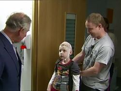 Prince of Wales Visitis the cancer and neurology wards at Great Ormond Street Hospital for Children News Clip
