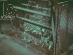 Sewers and offices. Paris, 1950s Stock Footage