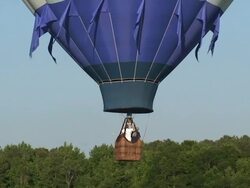 Travel by Balloon Stock Footage