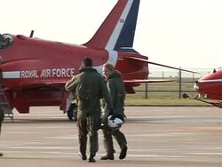 VOICED: Woman pilot ends male domination of Britain's Red Arrows News Clip