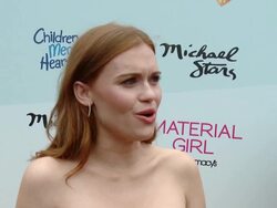 INTERVIEW - Holland Roden at Children Mending Hearts 7th Annual Fundraiser 'Empathy Rocks!' Stock Footage