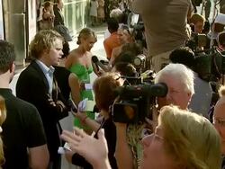 'License to Wed' Premiere Stock Footage