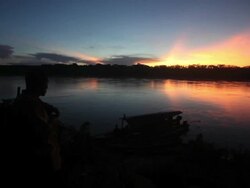 Illegal Gold Mining In Madre De Dios, Peru Stock Footage