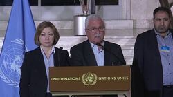 CLEAN : Syrian sides submit documents on political deal UN envoy News Clip