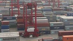 CLEAN : STOCKSHOTS China stocks plunge on factory data News Clip