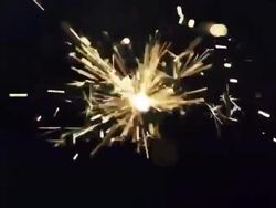 Bengal light (slow motion) Stock Footage