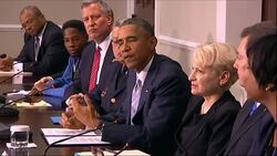 President Obama asked federal agencies on Monday for concrete recommendations to ensure the U.S. isn't building a "militarized culture" within police departments, as he promoted the use of body cameras by police in the wake of Ferguson. (Dec. 1) News Clip