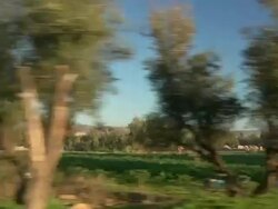 MS POD Shot of streets and city sides / Casablanca, Centro, Morocco Stock Footage