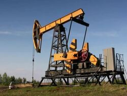 Oil rig HD1080, NTSC, PAL Stock Footage