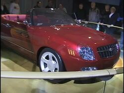 2002 Chevrolet Bel Air concept car montage Stock Footage