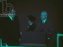 Nixon with Harold Wilson and the Queen, UK, 1969 Stock Footage