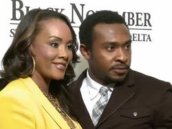 Vivica A. Fox and Enyinna Nwigwe Stock Footage
