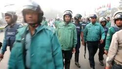 CLEAN : Strike over fuel price hike hit Bangladesh News Clip