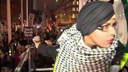 Anti War Protesters In Parliament Square News Clip