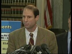 USA: SENATE COMMERCE COMMITTEE TOBACCO BILL PRESS CONFERENCE News Clip