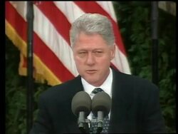 USA: IMPEACHMENT: CLINTON CALLS FOR CONCILIATION - UPDATE News Clip