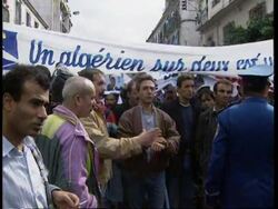 ALGERIA: OPPOSITION PARTIES GATHER TO PROTEST ELECTIONS News Clip