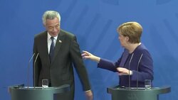 CLEAN : Germany Singapore say they favour open international trade News Clip