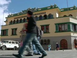 WS View of Hospital / Potosi, Bolivia Stock Footage